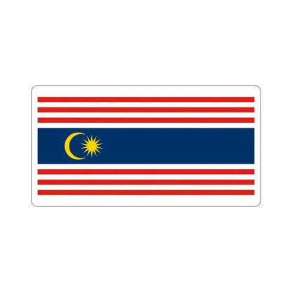 Flag of Kuala Lumpur Malaysia STICKER Vinyl Die-Cut Decal 3 Inch - The Sticker Space