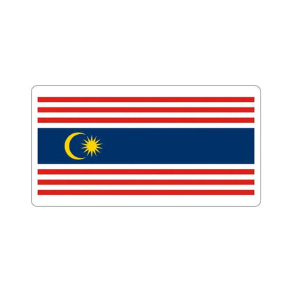Flag of Kuala Lumpur Malaysia STICKER Vinyl Die-Cut Decal 3 Inch - The Sticker Space