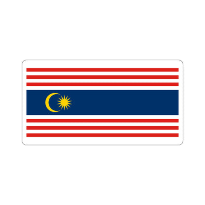 Flag of Kuala Lumpur Malaysia STICKER Vinyl Die-Cut Decal-3 Inch-The Sticker Space