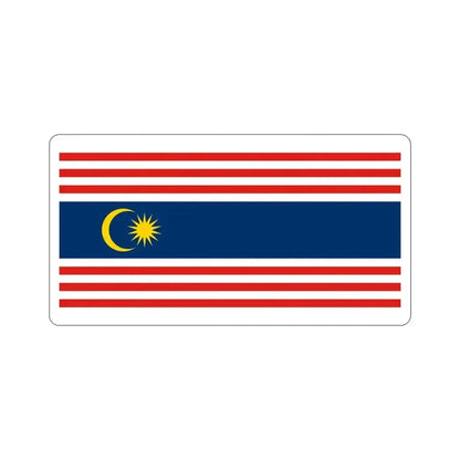 Flag of Kuala Lumpur Malaysia STICKER Vinyl Die-Cut Decal 4 Inch - The Sticker Space