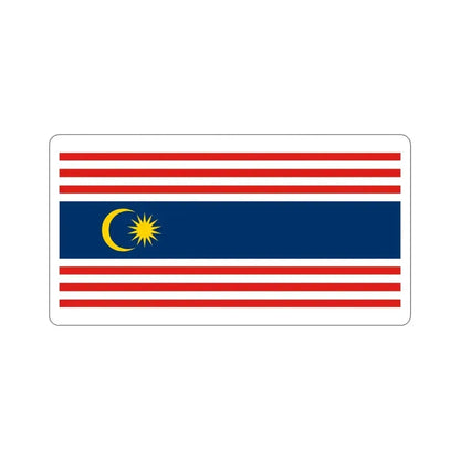 Flag of Kuala Lumpur Malaysia STICKER Vinyl Die-Cut Decal 4 Inch - The Sticker Space
