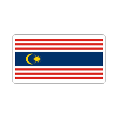 Flag of Kuala Lumpur Malaysia STICKER Vinyl Die-Cut Decal-4 Inch-The Sticker Space