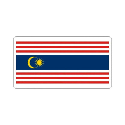 Flag of Kuala Lumpur Malaysia STICKER Vinyl Die-Cut Decal 5 Inch - The Sticker Space