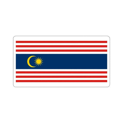 Flag of Kuala Lumpur Malaysia STICKER Vinyl Die-Cut Decal 5 Inch - The Sticker Space