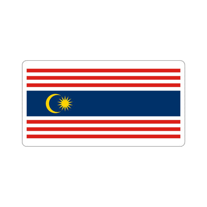 Flag of Kuala Lumpur Malaysia STICKER Vinyl Die-Cut Decal-6 Inch-The Sticker Space