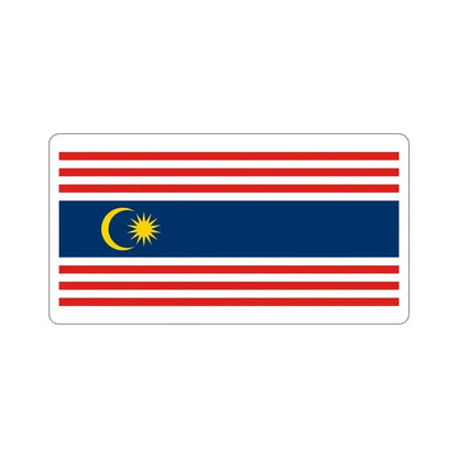 Flag of Kuala Lumpur Malaysia STICKER Vinyl Die-Cut Decal 6 Inch - The Sticker Space