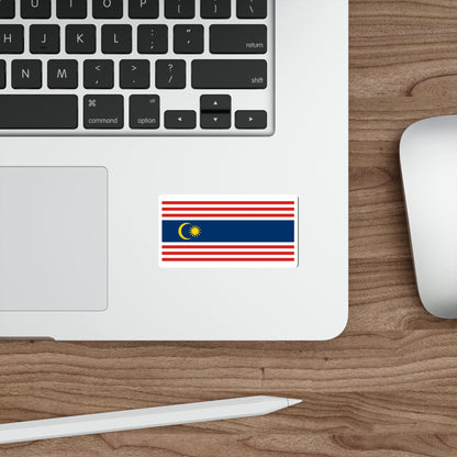 Flag of Kuala Lumpur Malaysia STICKER Vinyl Die-Cut Decal-The Sticker Space