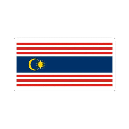 Flag of Kuala Lumpur Malaysia STICKER Vinyl Die-Cut Decal - The Sticker Space