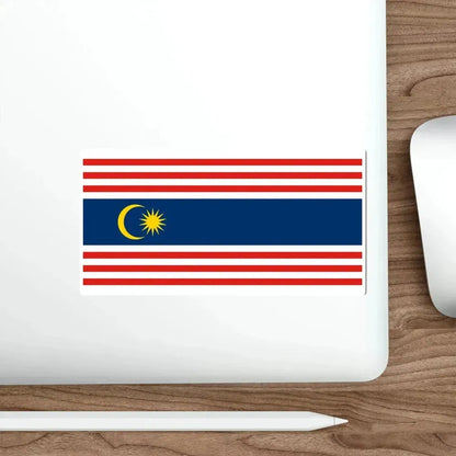 Flag of Kuala Lumpur Malaysia STICKER Vinyl Die-Cut Decal - The Sticker Space