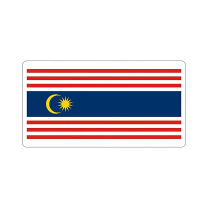 Flag of Kuala Lumpur Malaysia STICKER Vinyl Die-Cut Decal - The Sticker Space