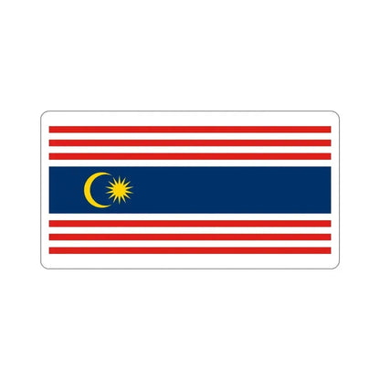 Flag of Kuala Lumpur Malaysia STICKER Vinyl Die-Cut Decal - The Sticker Space