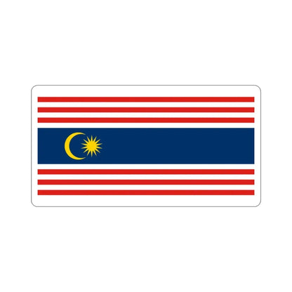 Flag of Kuala Lumpur Malaysia STICKER Vinyl Die-Cut Decal - The Sticker Space