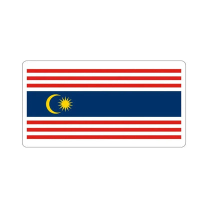 Flag of Kuala Lumpur Malaysia STICKER Vinyl Die-Cut Decal - The Sticker Space