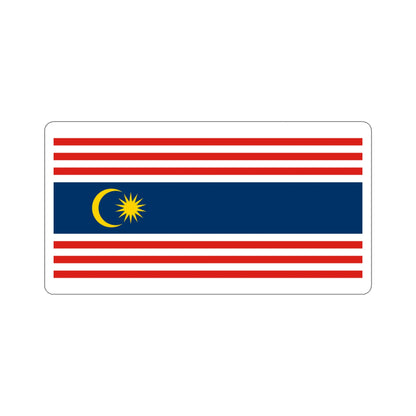 Flag of Kuala Lumpur STICKER Vinyl Die-Cut Decal-4 Inch-The Sticker Space