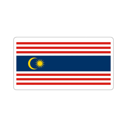 Flag of Kuala Lumpur STICKER Vinyl Die-Cut Decal-5 Inch-The Sticker Space