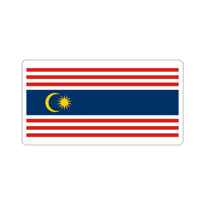 Flag of Kuala Lumpur STICKER Vinyl Die-Cut Decal-6 Inch-The Sticker Space