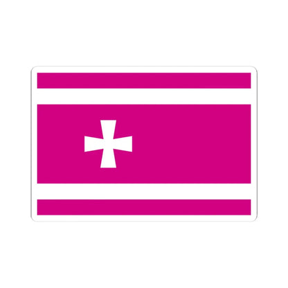 Flag of Kuban Ukraine (Ukraine) STICKER Vinyl Kiss-Cut Decal 4 Inch White - The Sticker Space