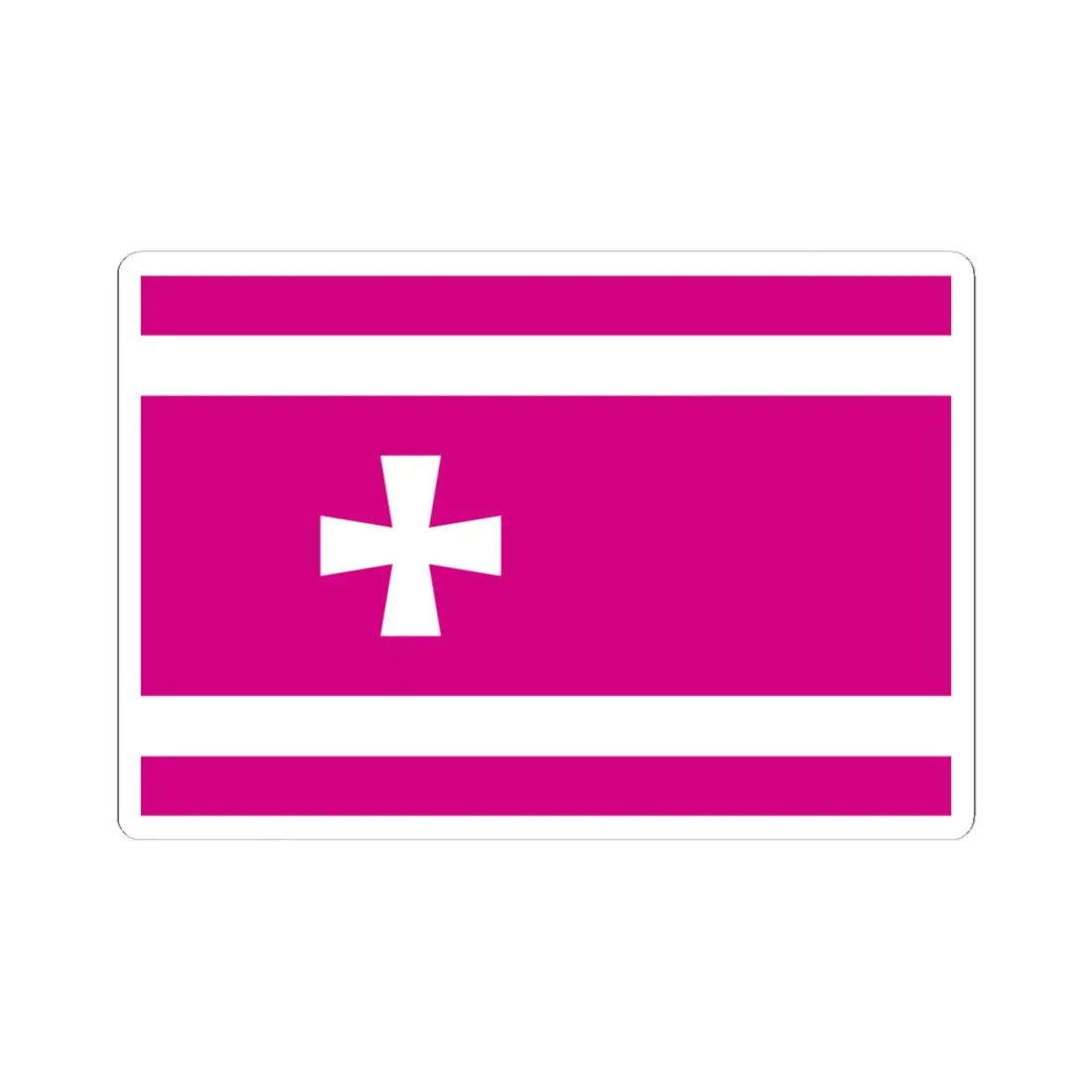 Flag of Kuban Ukraine (Ukraine) STICKER Vinyl Kiss-Cut Decal 6 Inch White - The Sticker Space