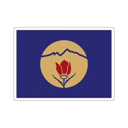 Flag of Kukës Albania STICKER Vinyl Die-Cut Decal - The Sticker Space