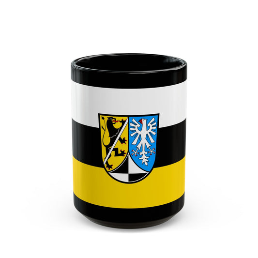 Flag of Kulmbach Germany - Black Coffee Mug-15oz-The Sticker Space