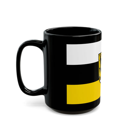 Flag of Kulmbach Germany - Black Coffee Mug-The Sticker Space