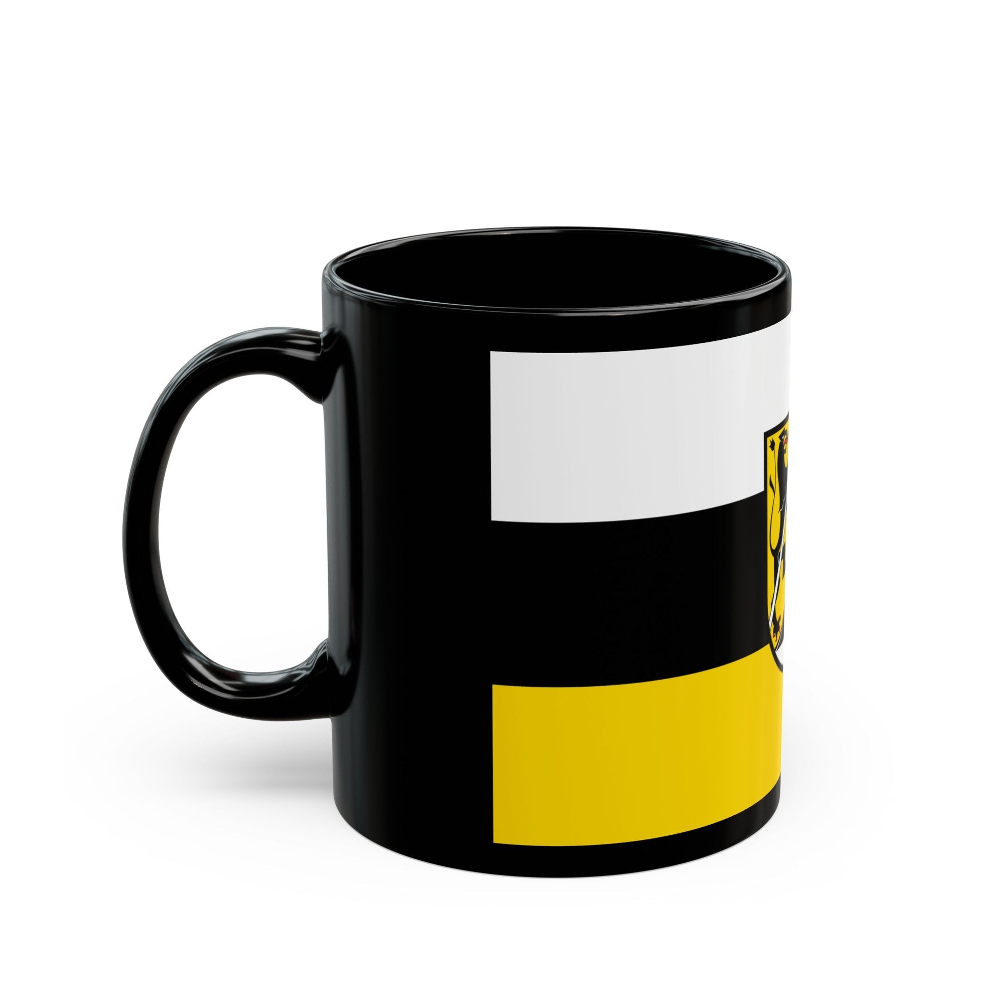 Flag of Kulmbach Germany - Black Coffee Mug-The Sticker Space