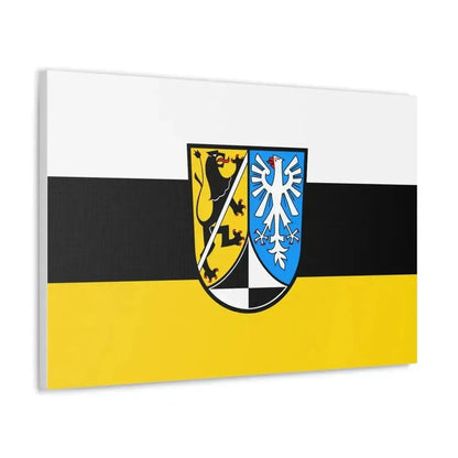 Flag of Kulmbach Germany - Canvas Wall Art - The Sticker Space
