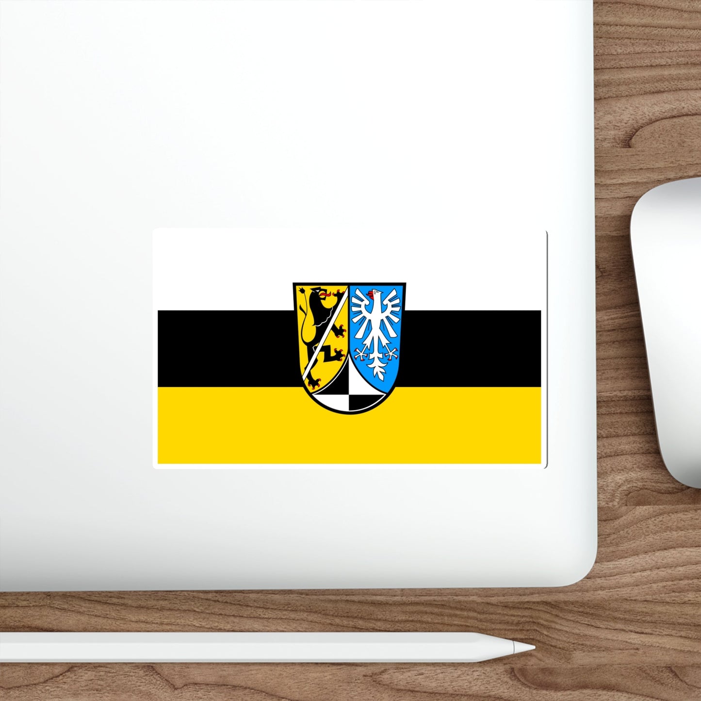 Flag of Kulmbach Germany STICKER Vinyl Die-Cut Decal-The Sticker Space