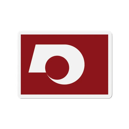 Flag of Kumamoto Prefecture Japan - Refrigerator Magnet - The Sticker Space