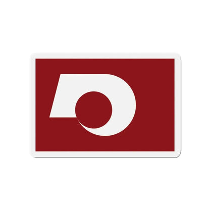 Flag of Kumamoto Prefecture Japan - Refrigerator Magnet - The Sticker Space