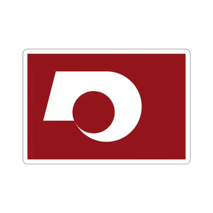 Flag of Kumamoto Prefecture Japan STICKER Vinyl Die-Cut Decal 3 Inch - The Sticker Space