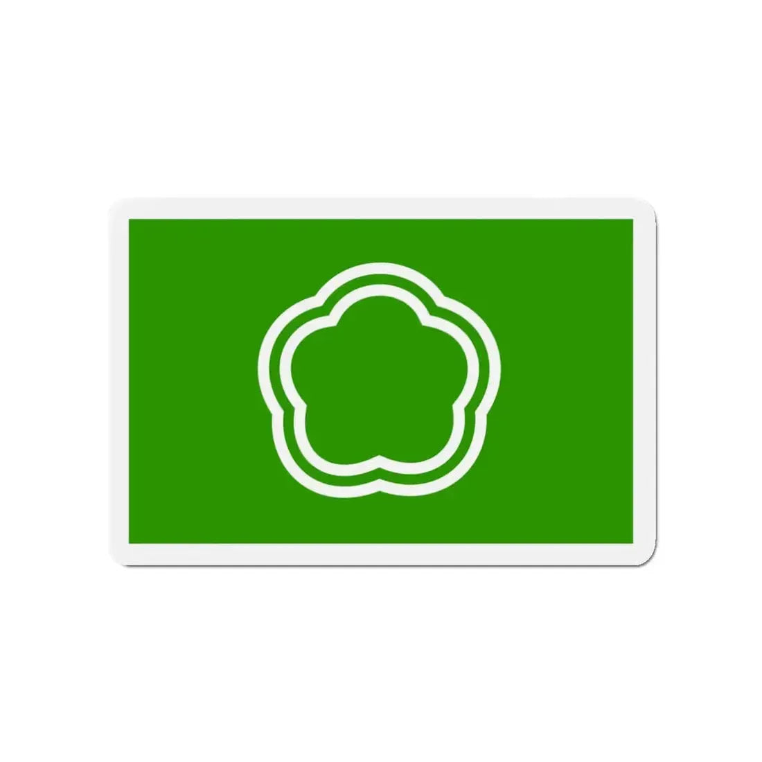 Flag of Kunitachi Tokyo Japan - Refrigerator Magnet 3 Inch - The Sticker Space