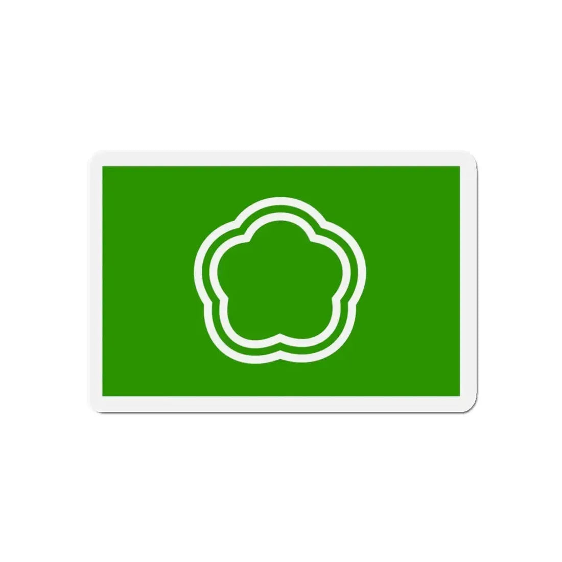 Flag of Kunitachi Tokyo Japan - Refrigerator Magnet 5 Inch - The Sticker Space