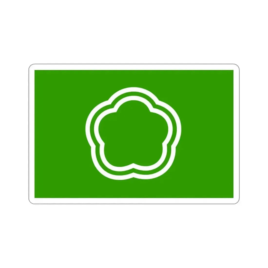 Flag of Kunitachi Tokyo Japan STICKER Vinyl Die-Cut Decal 2 Inch - The Sticker Space