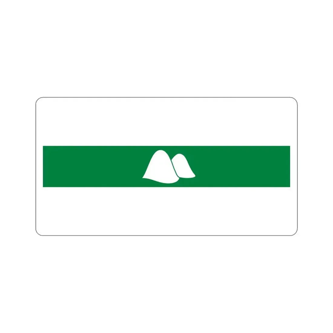 Flag of Kurgan Oblast Russia STICKER Vinyl Die-Cut Decal 6 Inch - The Sticker Space