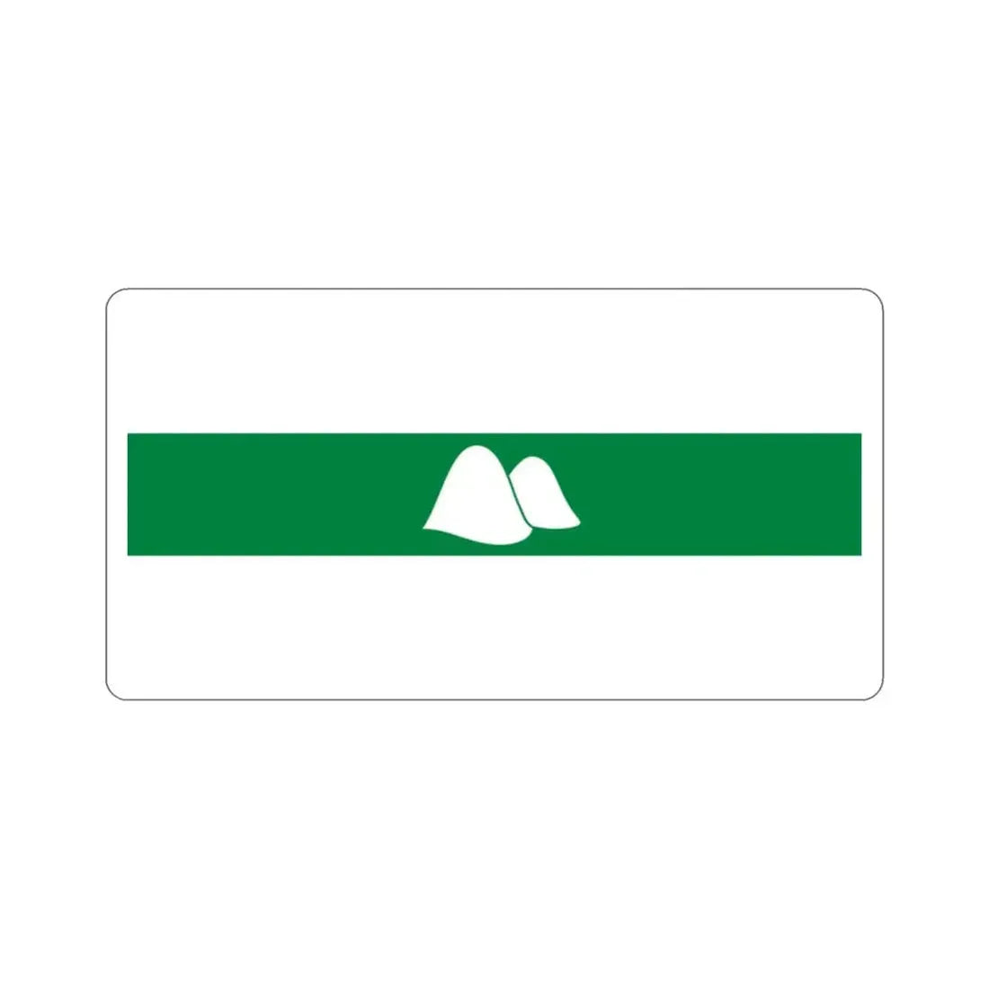 Flag of Kurgan Oblast Russia STICKER Vinyl Die-Cut Decal - The Sticker Space