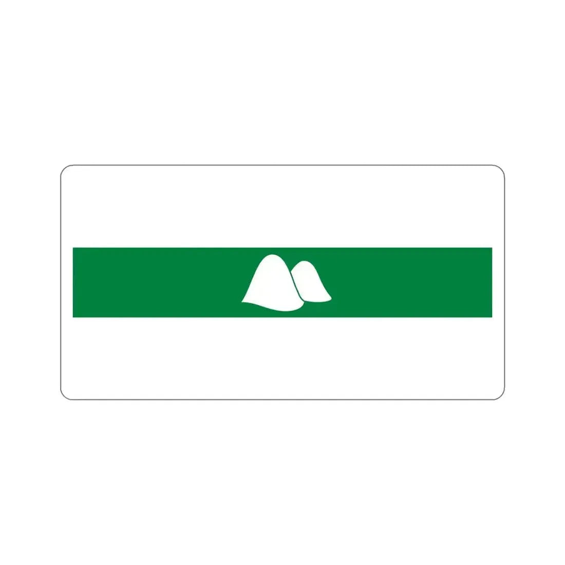 Flag of Kurgan Oblast Russia STICKER Vinyl Die-Cut Decal - The Sticker Space