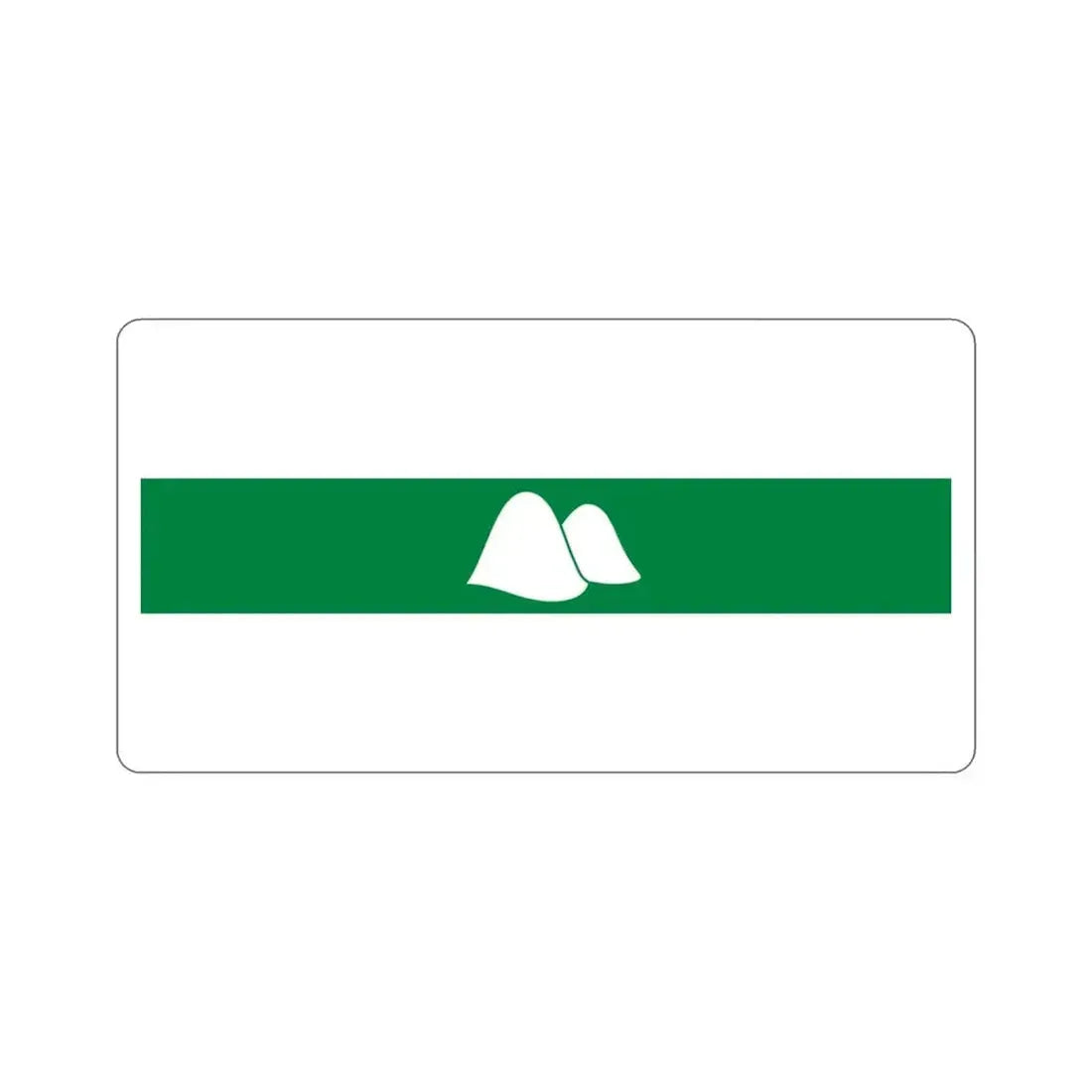 Flag of Kurgan Oblast Russia STICKER Vinyl Die-Cut Decal - The Sticker Space