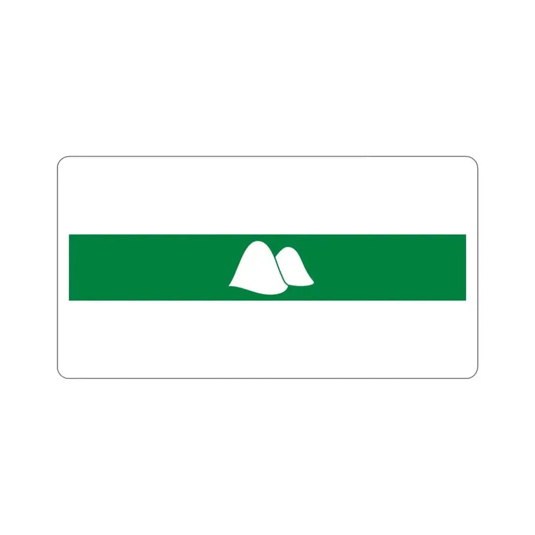 Flag of Kurgan Oblast Russia STICKER Vinyl Die-Cut Decal - The Sticker Space
