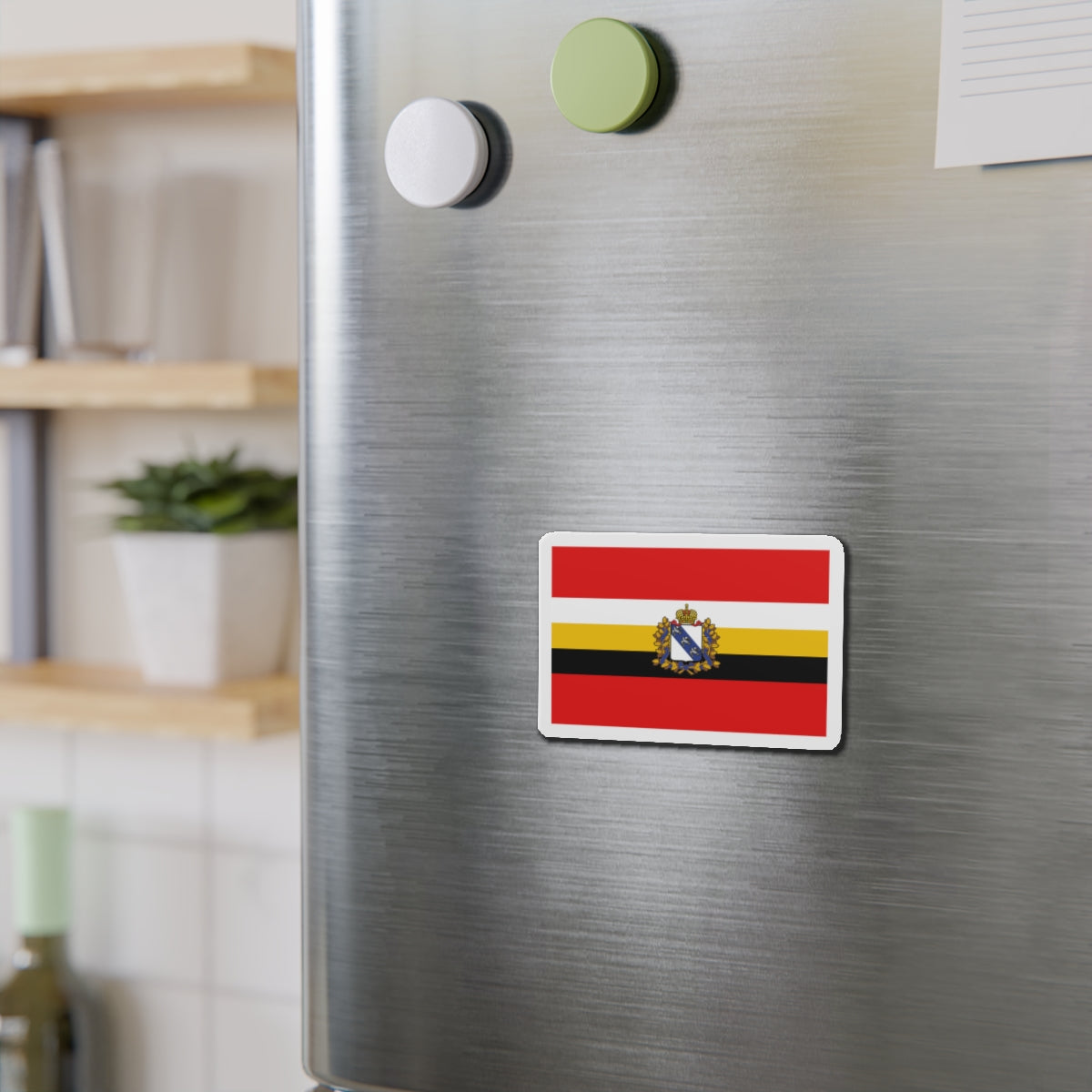 Flag of Kursk Oblast Russia - Die-Cut Magnet-The Sticker Space