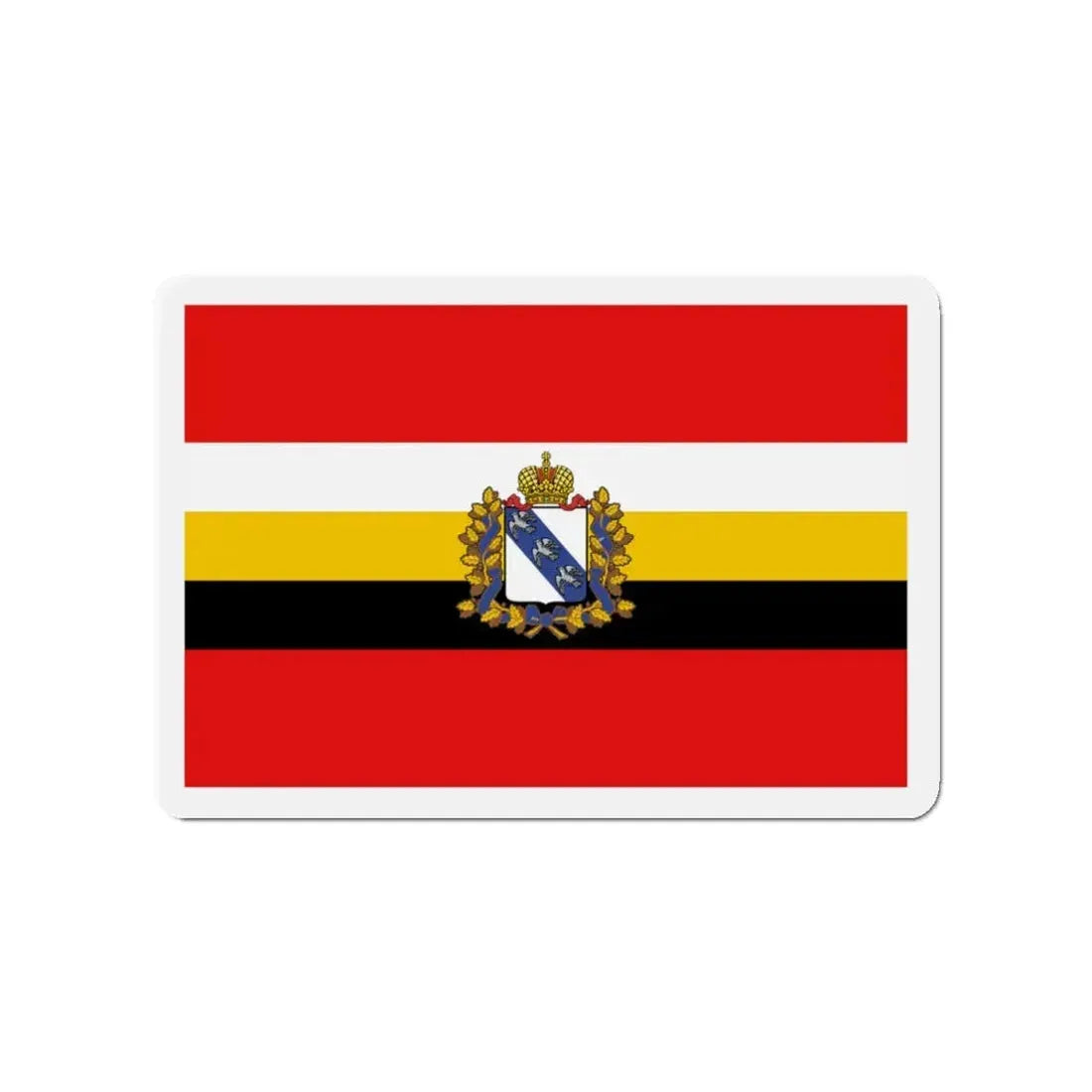 Flag of Kursk Oblast Russia - Refrigerator Magnet 3 Inch - The Sticker Space