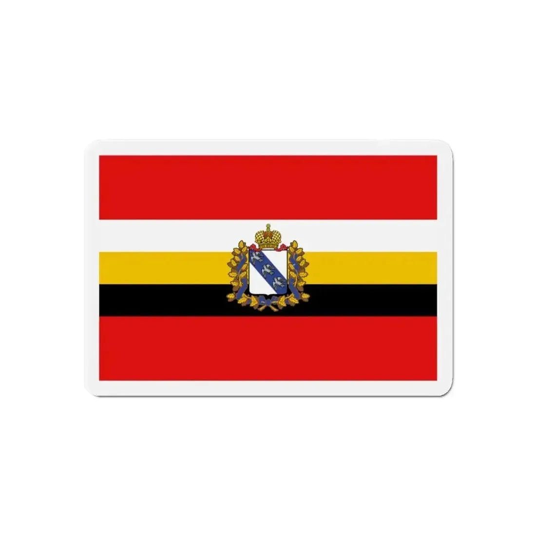Flag of Kursk Oblast Russia - Refrigerator Magnet - The Sticker Space