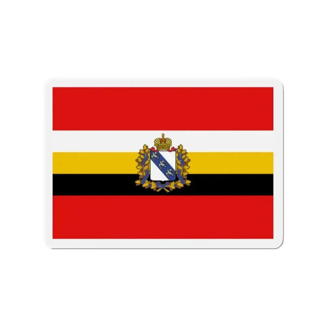 Flag of Kursk Oblast Russia - Refrigerator Magnet - The Sticker Space