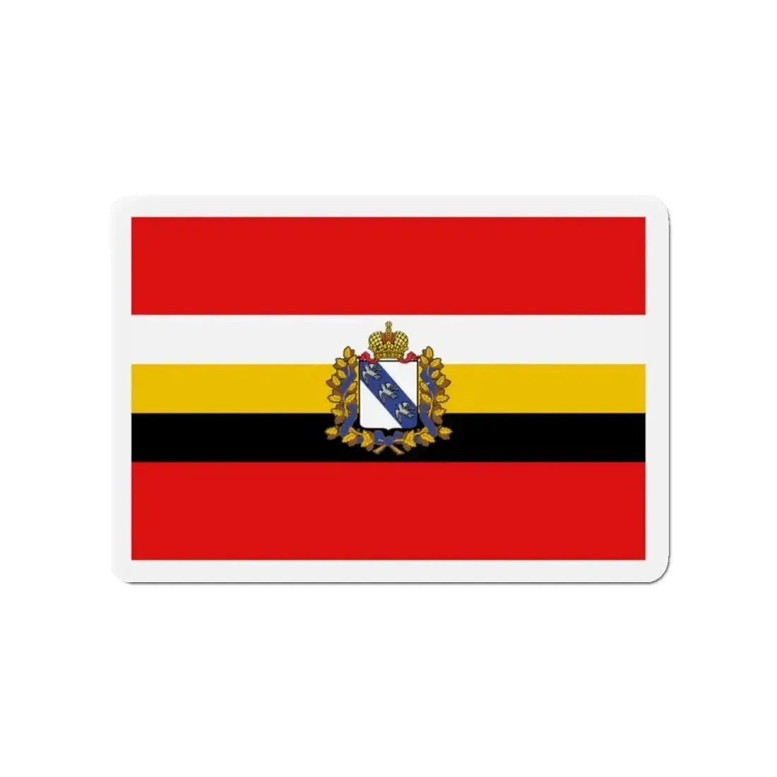 Flag of Kursk Oblast Russia - Refrigerator Magnet - The Sticker Space