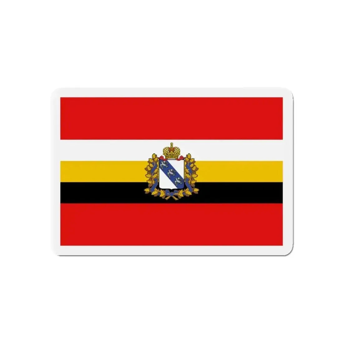 Flag of Kursk Oblast Russia - Refrigerator Magnet - The Sticker Space