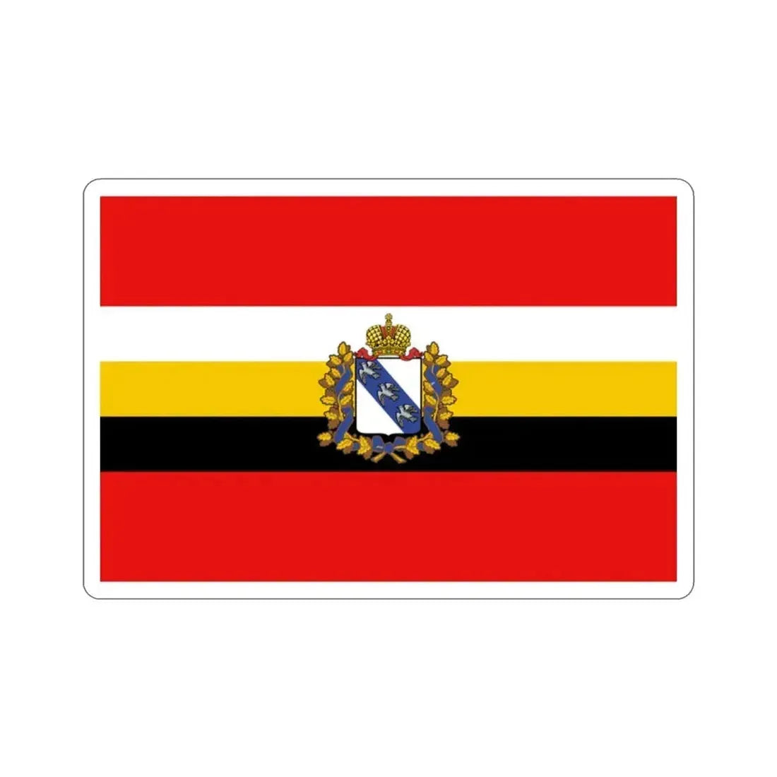 Flag of Kursk Oblast Russia STICKER Vinyl Die-Cut Decal 2 Inch - The Sticker Space