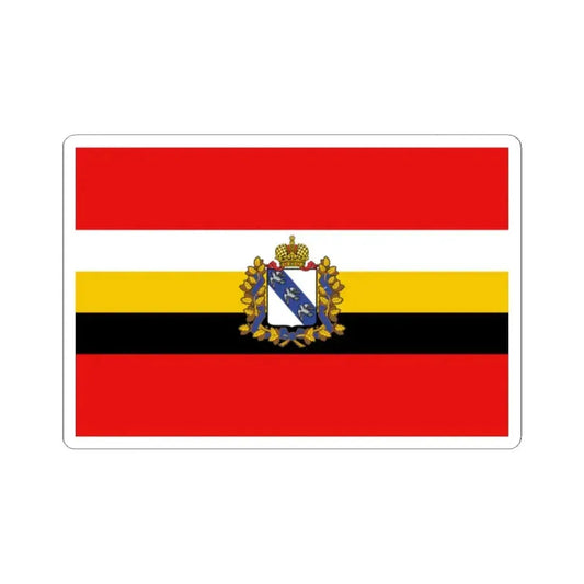 Flag of Kursk Oblast Russia - STICKER Vinyl Kiss-Cut Decal 2 Inch White - The Sticker Space