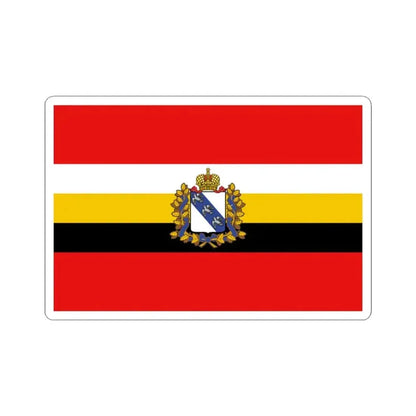 Flag of Kursk Oblast Russia - STICKER Vinyl Kiss-Cut Decal 3 Inch White - The Sticker Space
