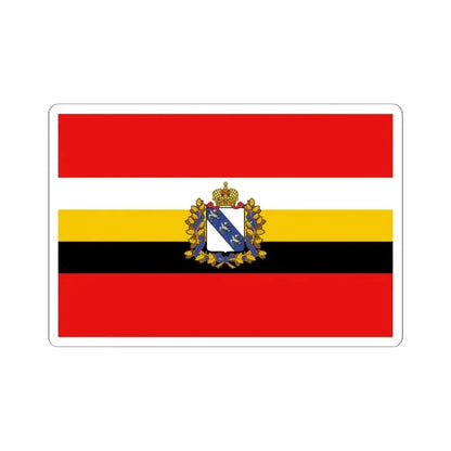 Flag of Kursk Oblast Russia - STICKER Vinyl Kiss-Cut Decal 6 Inch White - The Sticker Space