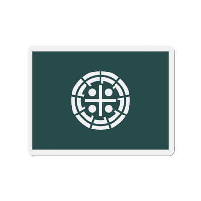 Flag of Kurume Fukuoka Japan - Die-Cut Magnet-2" x 2"-The Sticker Space